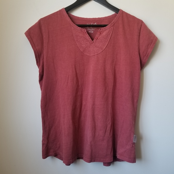 Woolrich Women's First Fork Embroidered Top - Picture 8 of 8